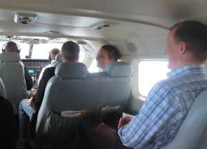 SeaPort Airlines' 9 passenger planes fly between San Diego and San Felipe.