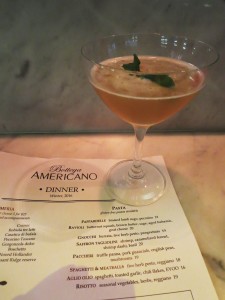 A "Dolce Vita" cocktail