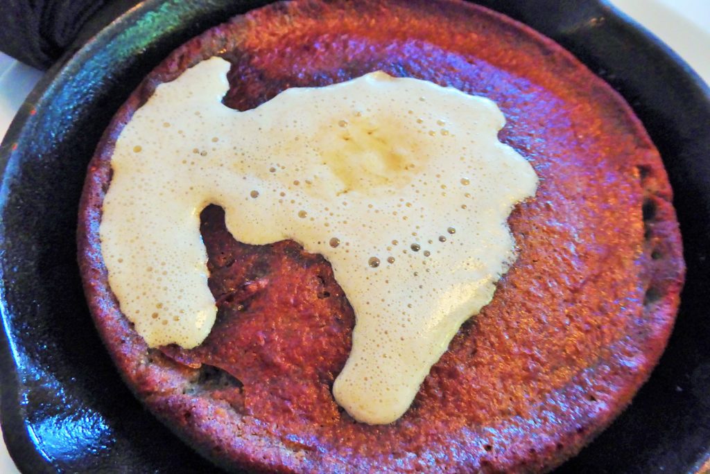 Cast Iron Heirloom Cornbread with Steens Cane Syrup Butter