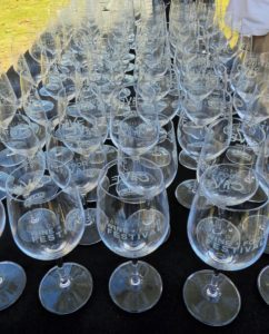 San Diego Bay Wine + food Festival wine glasses