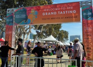 San Diego Bay Wine + Food Festival Grand Tasting entrance