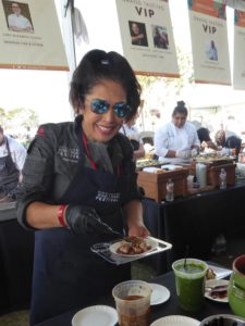 Chef Flor at San Diego Bay Wine + Food Festival Grand Tasting